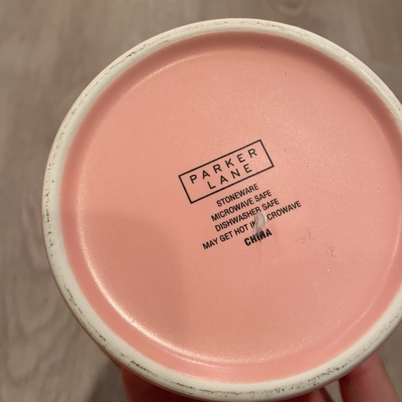 Parker Lane Add To The Cart Pink Mug - Picture 3 of 3